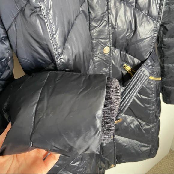 Michael Kors navy blue puffer jacket size Medium - Picture 7 of 14